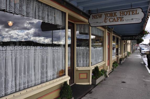 O tradicional e aconchegante New York Hotel, em Ketchikan, no sudeste do Alaska